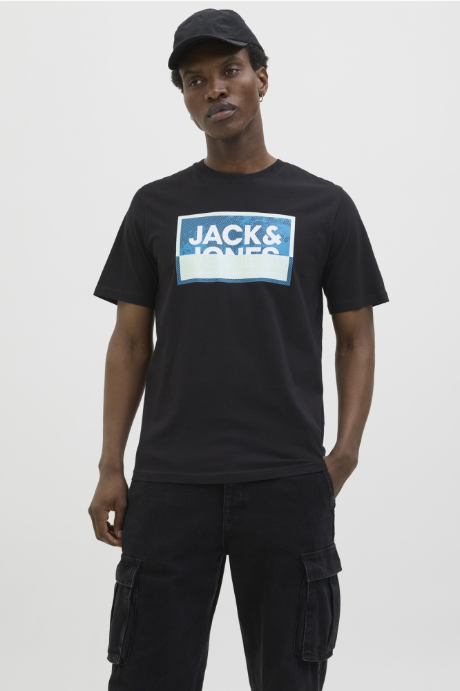 JCOLOGAN SUMMER PRINT TEE CREW NECK 12283825 BLACK